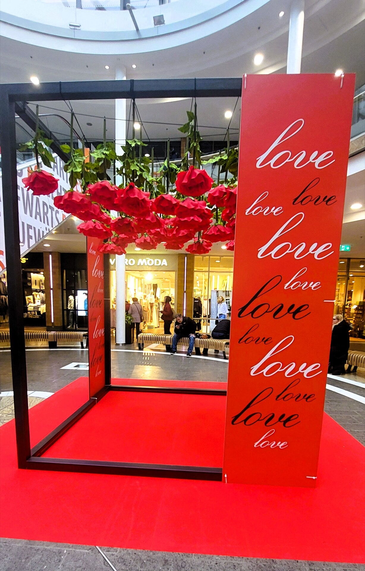 Valentinstags Fotopoint im ES