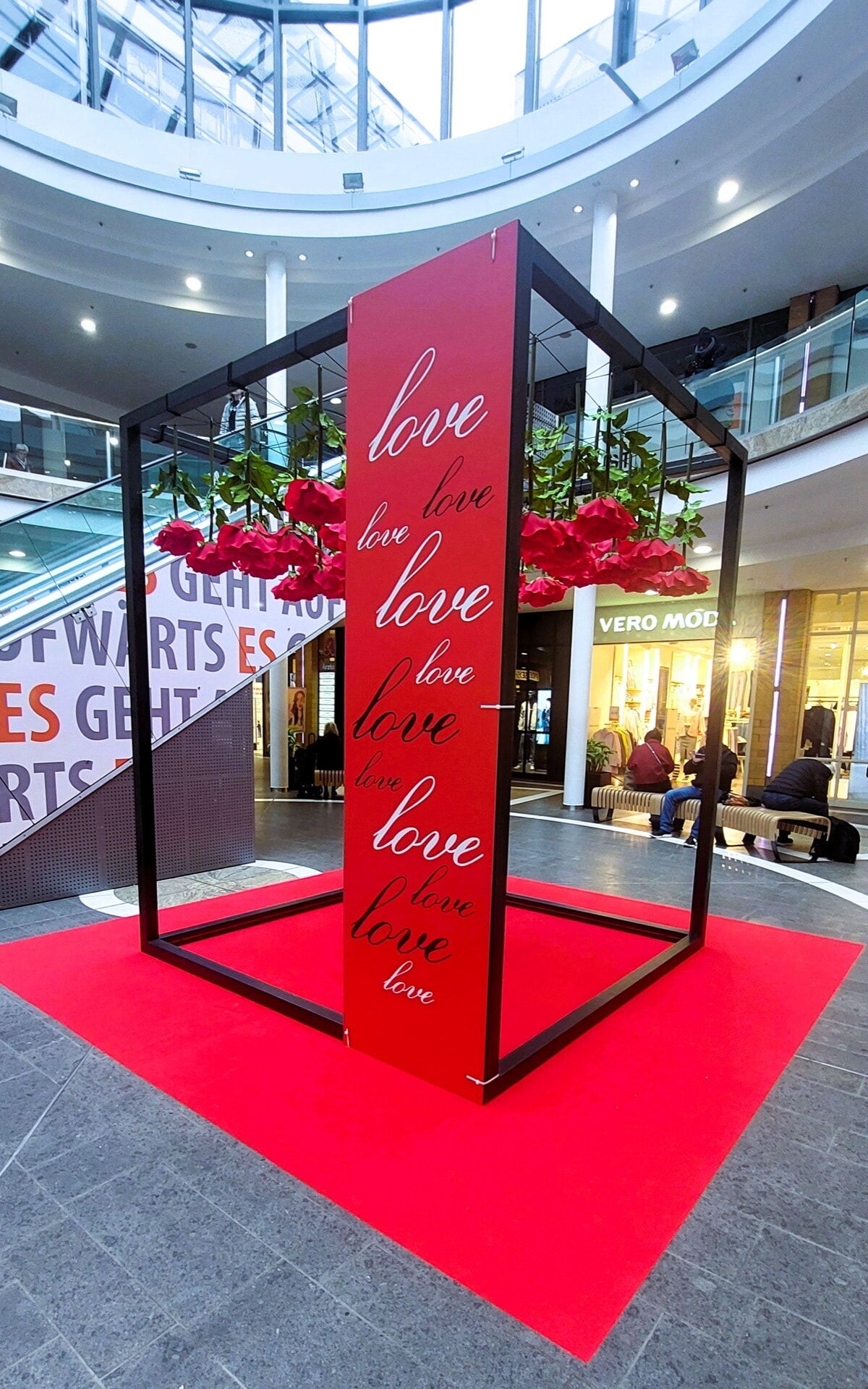 Valentinstags Fotopoint im ES